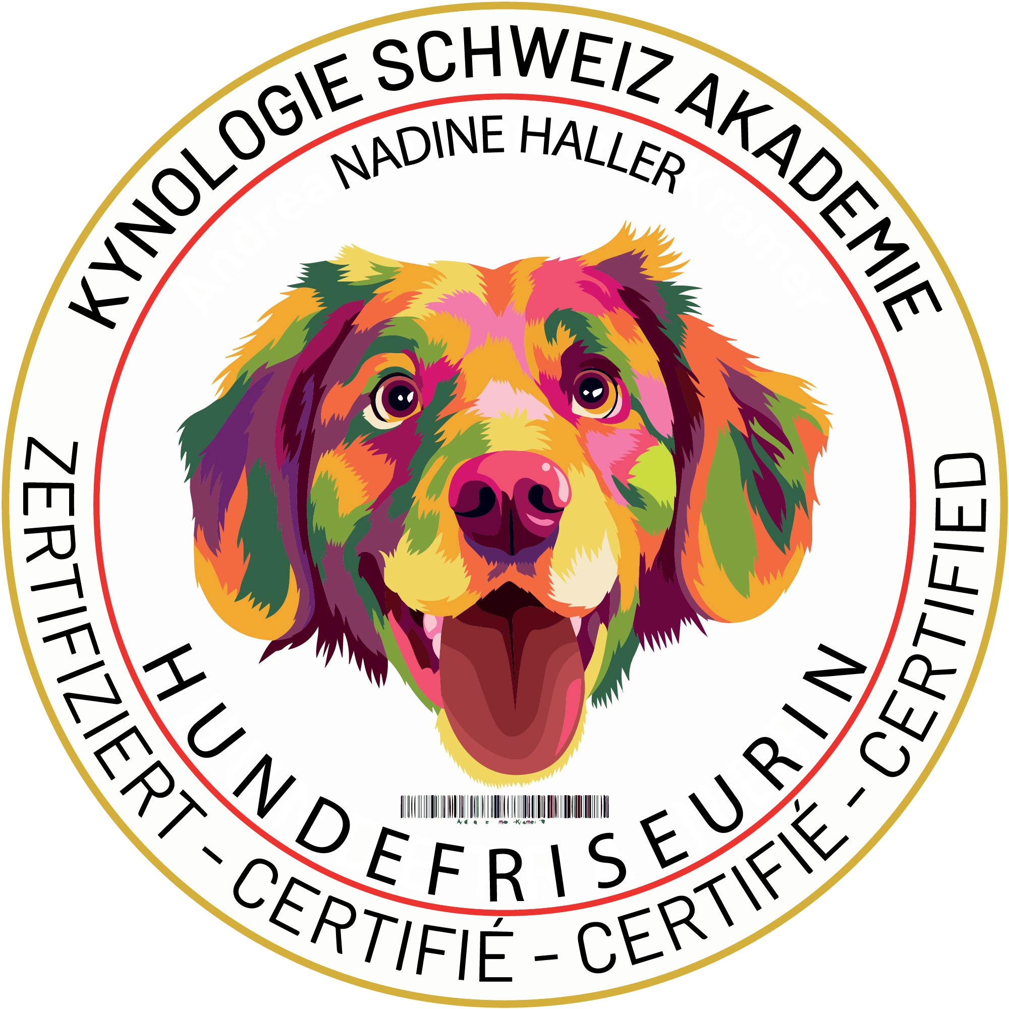 Zertifizierungs-Siegel Kynologie Schweiz